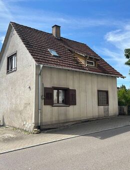 Ideal für Familien & Bauträger / Kompaktes Einfamilienhaus mit großen Baugrundstück in Stühlingen - Stühlingen