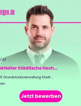 Projektleiter (m/w/d) Städtische Hochbauprojekte - Essen