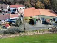 Zwei Wohnhäuser mit drei Lagerhallen - Einzigartiges Immobilienensemble im Odenwald! - Höchst (Odenwald)