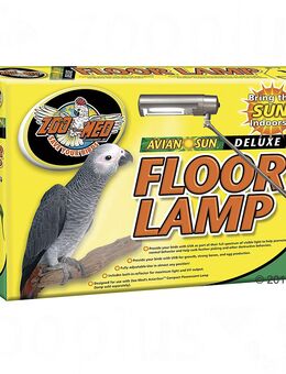 AvianSun Deluxe Stehlampe + UV-Kompaktlampe - Stehlampe + UV-Birne