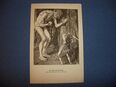 Robert Engels / Antike Kopie des Bildes " Der Riese und der Ritter " in 42107