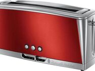 RUSSELL HOBBS Toaster Luna Solar Red 23250-56, 1 langer Schlitz, für 2 Scheiben, 1420 W