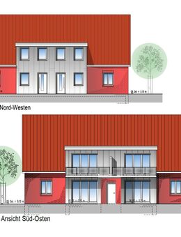 ERSTBEZUG! Moderne DG 3-Zimmer-Wohnung in Thedinghausen (Illmer), mit ausgebautem Spitzboden - Thedinghausen