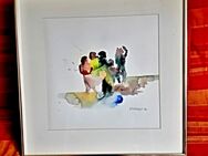 Aquarell-Bild des Künstlers Jürgen Wild (Unikat) - Wilhelmshaven