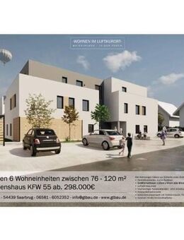 Neue bezugsfertige Eigentumswohnung vom Bauträger in Weiskirchen - Weiskirchen