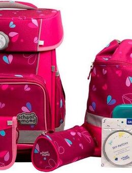 SCHOOL-MOOD® Schulranzen Champion Pro (Set, 7-tlg)