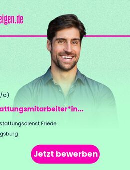 Bestattungsmitarbeiter*in (m/w/d) - Augsburg