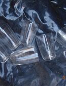 9 zarte Gläser - Mid Century in 80335