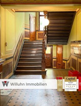 Sanierte 3-Zimmer-Altbauwohnung mit Balkon, Fußbodenheizung & Photovoltaik - ruhige Lage - Leipzig