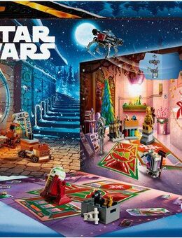 LEGO® Spielzeug-Adventskalender Spielbausteine, (75418), LEGO Star Wars™ (263-tlg), Made in Europe