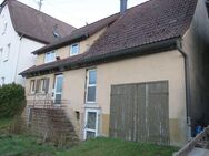Toller Preis - Günstiges Ausbauhaus mit Scheune zu in Wallhausen-Hengstfeld zu verkaufen - Wallhausen (Baden-Württemberg)