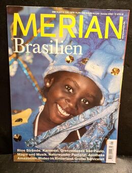Merian Heft Brasilien mit vielen Historischen Bildern Reisemagazin Reiseführer - Essen