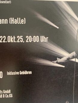 JOSH Stuttgart 22.10., 2 Tickets - Schorndorf (Baden-Württemberg)