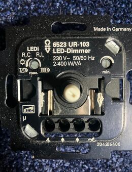 Busch Jeager dimmer - Laar