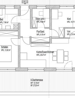 Grosszügige Dachterrassenwohnung mitten in Neutraubling - neu - massiv - KfW40 - Neutraubling