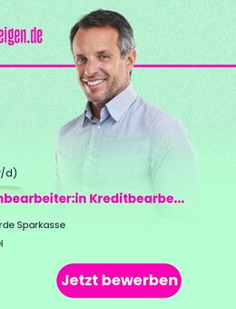 Sachbearbeiter:in Kreditbearbeitung Neugeschäft (m/w/d) - Kiel