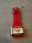 Watch-98 Leslly, Armbanduhr, Damen Uhr, Wristwatch, Women Watch, Montre-bracelet, rot in 23569