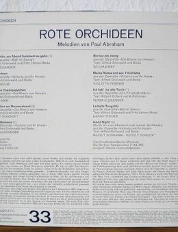 Rote Orchideen-Paul Abraham-Peter Alexander u.a.-Vinyl-LP,Marcato - Linnich