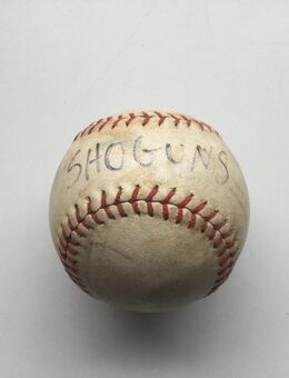 US Vintage Baseball beschriftet Shoguns - Fulda