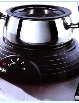 Elektrisches TCM FONDUE Set - neuwertig - einfach und sicher - wurde nur 1 x benutzt. - Krummhörn