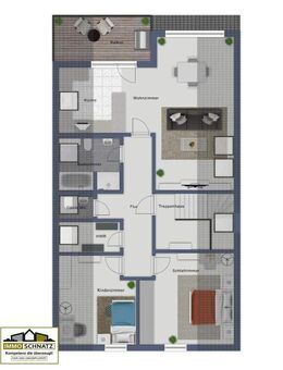 Frisch renoviert & bezugsbereit: Charmante Wohnung mit Garage im Zentrum von Obernburg - Obernburg (Main)