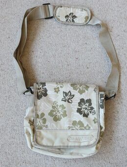 Umhängetasche Handtasche Daniel Ray beige weiß oliv dunkelgrün - Niddatal