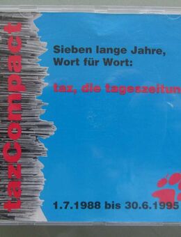 CD-ROM taz Compact 1.7.1988 bis 30.6.1995 - Münster