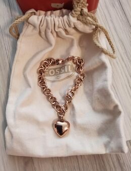 NEUWERTIG Fossil Armband mit Herzanhänger in Roségold Damen - Dorsten