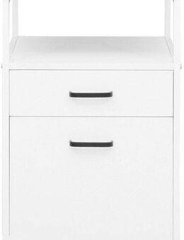INOSIGN Container Reagan (Breite 42 cm) Bürocontainer, Beistellschrank, 2 Schubladen, Metallgestell