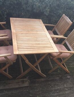 Gartentisch mit 4 Stühlen - Wipfeld