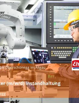 Elektroniker (m/w/d) Instandhaltung - Oberschönegg