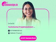 Technischer Projektassistent (m/w/d) Unterstützung des Vorstands bei strategischen und operativen Aufgaben - Kelkheim (Taunus)