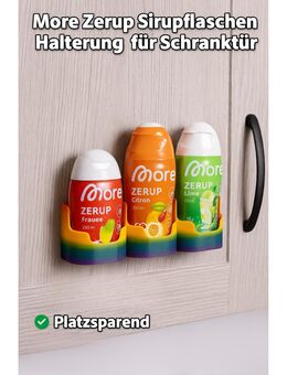 More Zerup Halterung – stabiles Sirup Regal - Eichwalde
