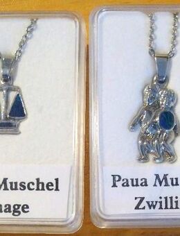 Perlmutkette mit verschiedenen Anhängern aus der Paua Muschel - Naumburg (Saale)