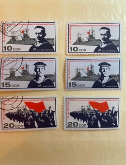 DDR, MiNr. 1308-1310 postfrisch & gestempelt - Zwickau