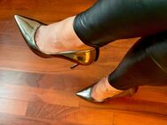 High Heels Gr. 40 La Strada Silber Lack Glanz Pumps Damenschuhe 🤩 - München