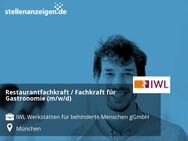 Restaurantfachkraft / Fachkraft für Gastronomie (m/w/d) - München