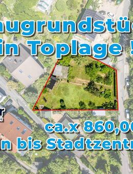 Reuter Immobilien Baugrundstück in bester Lage in Jena - nur 3 Minuten bis Zentrum! - Jena