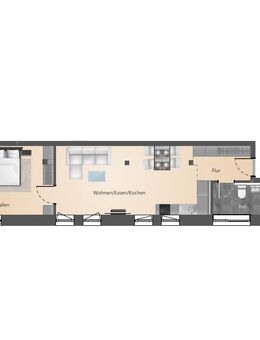 Schöne 2-Zimmer Wohnung - Überlingen