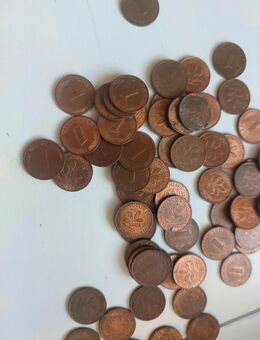 1 Pfennig Münzen Prägung D aus den 70er Jahren - Neuhaus (Inn)