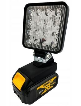 DEWALT 18V Halogen PRO Werkstattlampe LED Adapter mit USB Anschluss zum Laden - Wuppertal