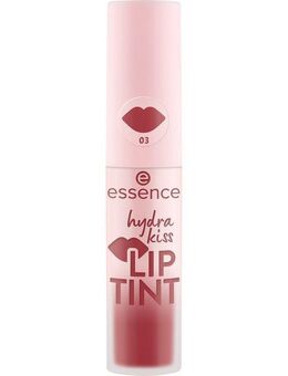 Essence Lippenstift hydra kiss LIP TINT, 3-tlg., 3-tlg., hohe Deckkraft, glänzend, pflegend, langanhaltend