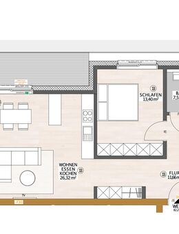 Exklusive Penthouse-Wohnung in Verl - Verl