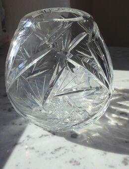 Bleikristall Vase Schleuderstern 11 cm Glas Deko Vintage 4,- - Flensburg