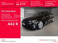 Audi A3, Limousine 40 TFSI quattro S line, Jahr 2023 - Frankfurt (Main)