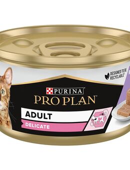 PURINA PRO PLAN Cat Delicate - Truthahn (24 x 85 g)
