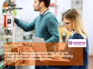 Ingenieur / Naturwissenschaftler (m/w/d) Umwelttechnik / Abfallwirtschaft als Leitung Abfall-Stoffstrommanagement - Marl (Nordrhein-Westfalen)