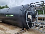 P393 gebrauchtes 45.000 L Polyestersilo GFK mit Unterfahrgestell aus Stahl neu gestrichen Salzsilo Futtersilo Mehlsilo Pelletsilo Lagertank Streusalz - Hillesheim (Landkreis Vulkaneifel)