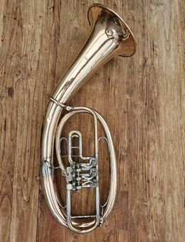 Cyprian Aarau Gold Brass Bb Oval Baritone / Tenorhorn - Südlohn