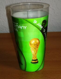 ♫ 3D Fußball Becher mit Goleo ♫ original WM 2006 Rarität ♫ - Ingolstadt